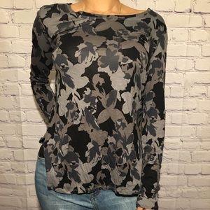 Floral Pattern Long Sleeve